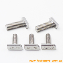 SS304 Stainless Steel Solar Panel PV Panel T-Head Bolt