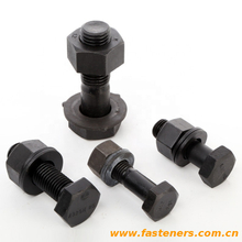 NF E25-801-3 High Strength Bolts With Large Hexagon Head For Steel Structure