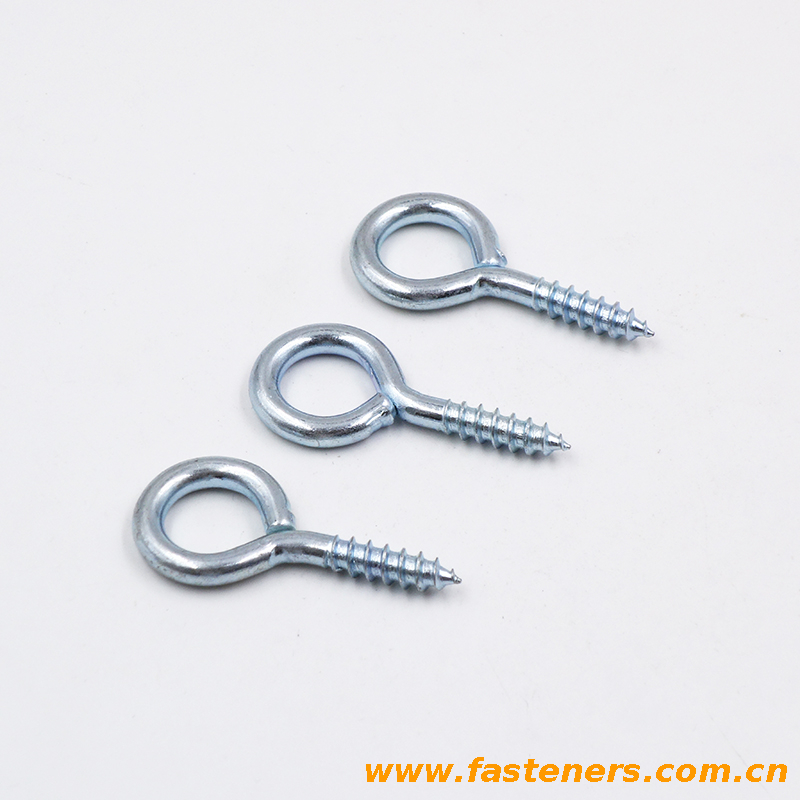 NF E25609 Eyes Wood Screws Eye Screw Galvanized Iron Tapping Screw