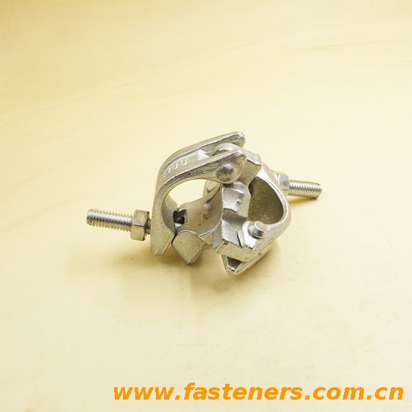 BS1139 EN74 Scaffolding Fixed Clamps Drop Forged 48.3mm Galvanized Scaffolding Pipe Double Coupler Clamp