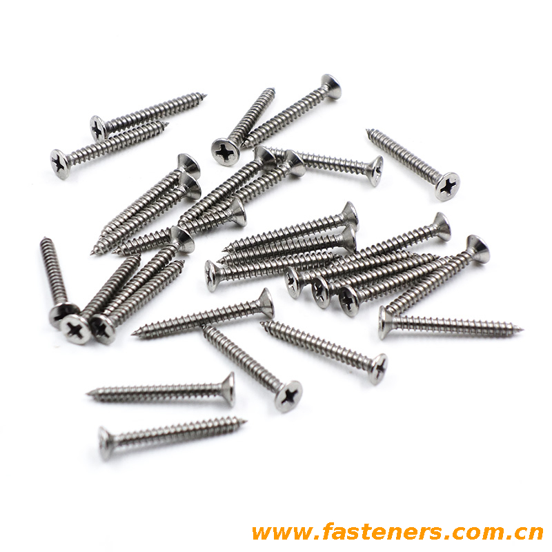 ISO7050 Cross Recessed Countersunk (Flat) Head Tapping Screws