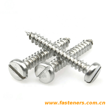DIN7971 Slotted Pan Head Tapping Screws