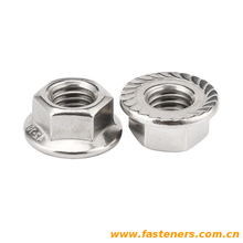 GB/T6177.2 Hexagon Nuts With Flange, Flange Nut Style 2 - Fine Pitch Thread