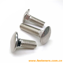 BS4933 Metric Cup Square Bolts