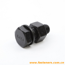 NF E25-801-4 High Strength Bolts With Large Hexagon Head For Steel Structure