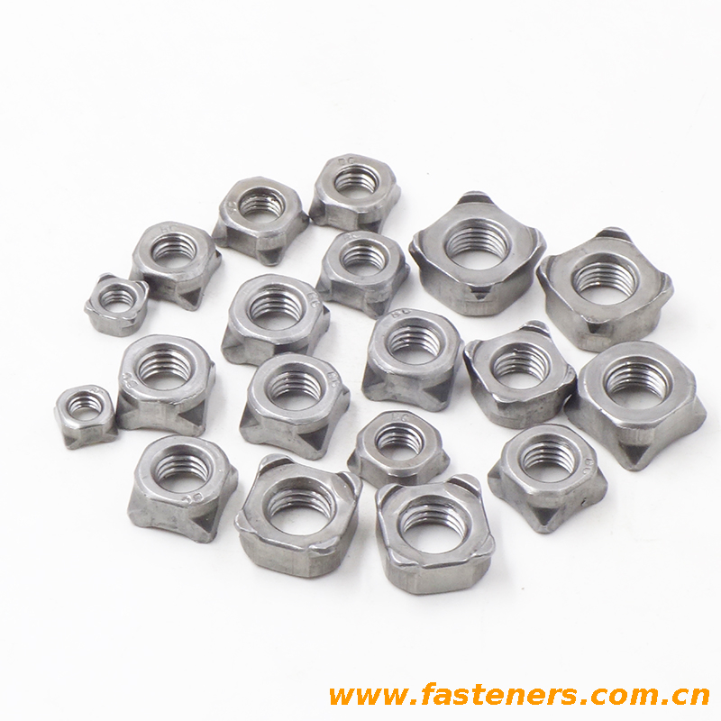 BS7670-1 Square Nuts For Resistance Projection Welding [Table 3]