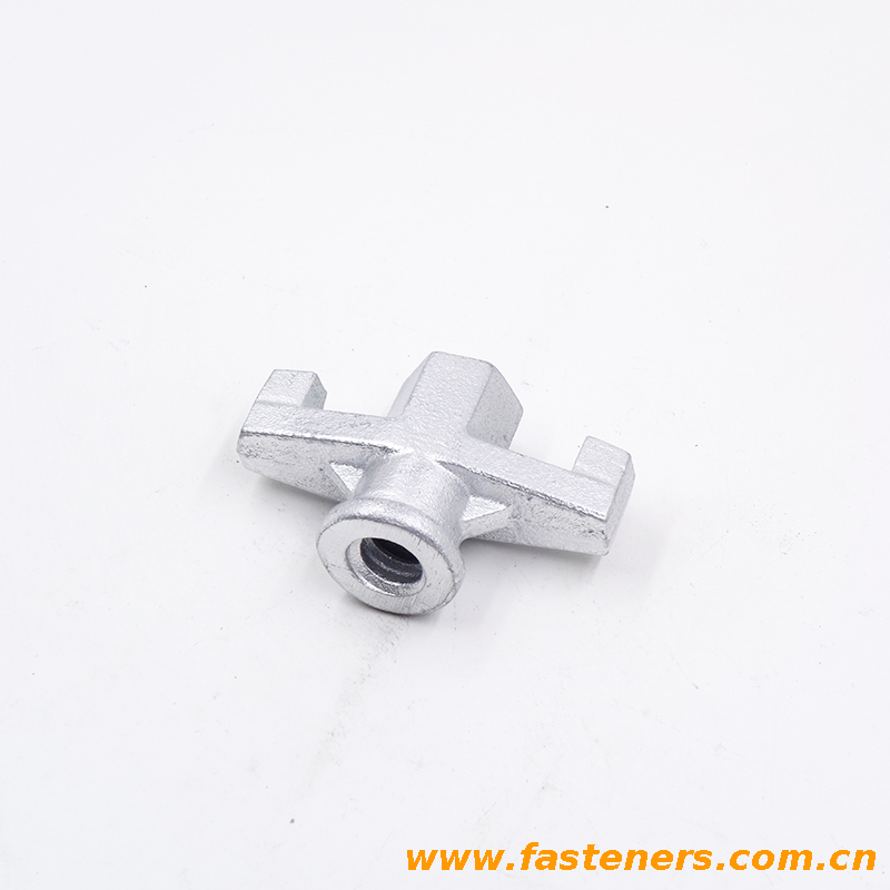 Tie Rod Nut Ductile Casted Iron Wing Nut Formwork Galvanized Casting Iron Wing Nut 